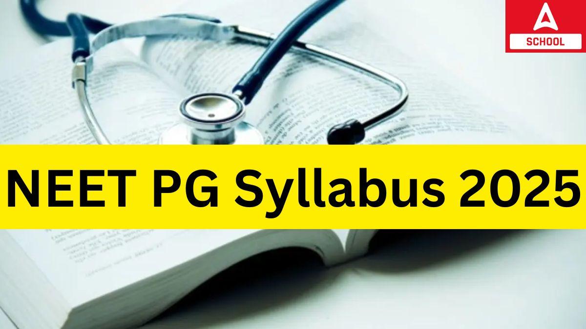 NEET PG Syllabus 2025