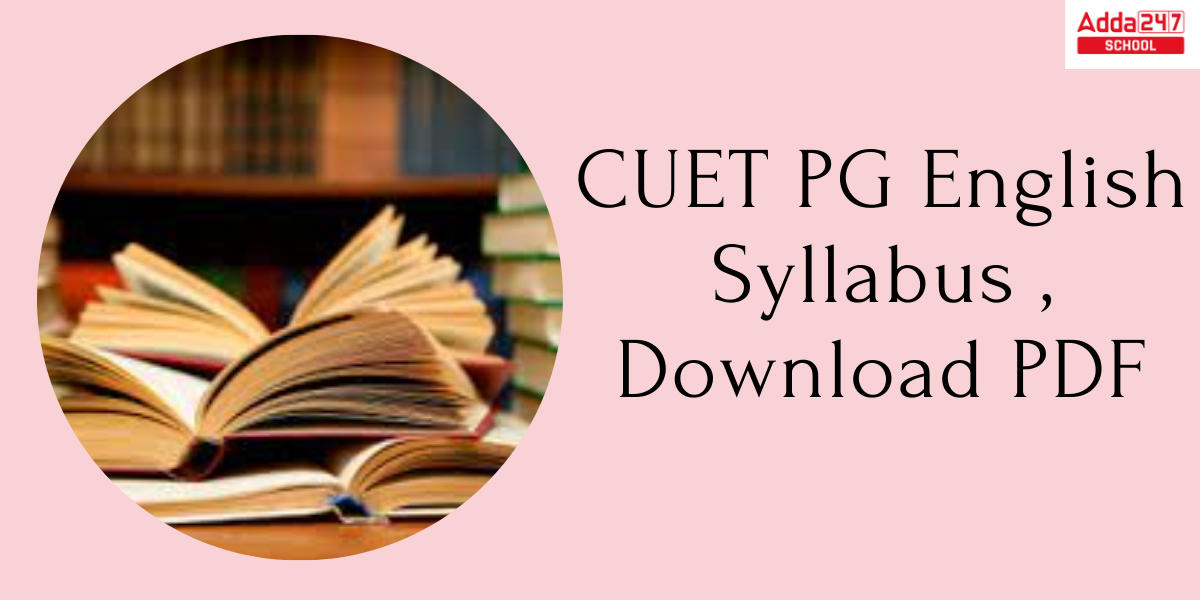 CUET PG Syllabus 2025