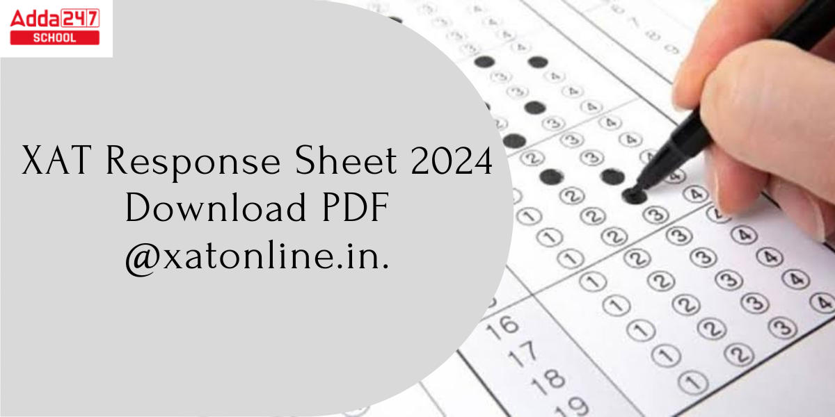 XAT Response Sheet 2024