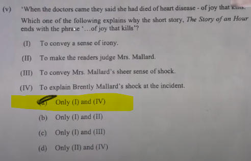 ISC Class 12 English Answer Key 2024 PDF, Literature, Language Questions with Answers_8.1