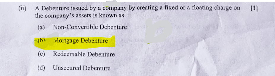 ISC Commerce Answer Key 2024 PDF, Class 12 Commerce Important Questions_4.1