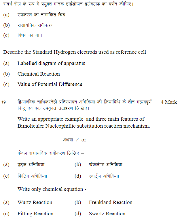 MP Board Class 12 Important Questions 2024