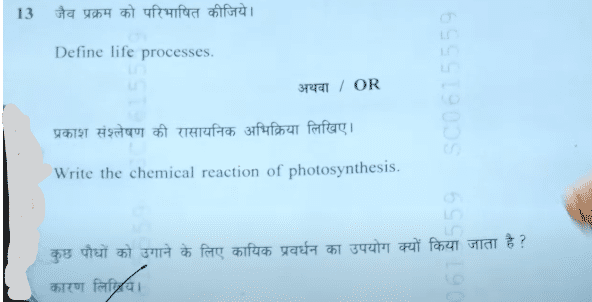 MP Board 10th Science Question Paper 2024 PDF with Answer Key_8.1