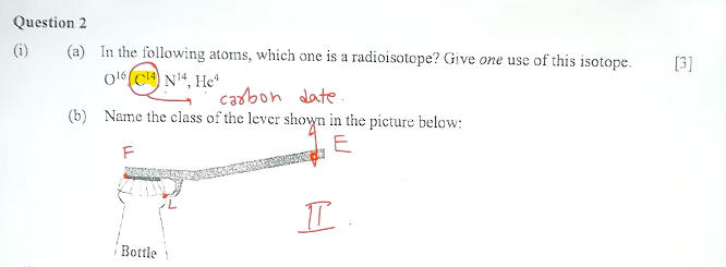 ICSE Physics Question Paper 2024, Solved Physics Answer Key_4.1