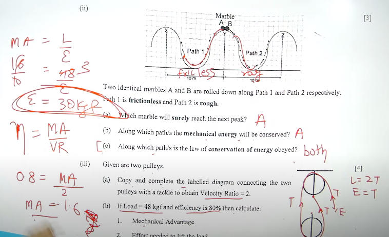 ICSE Physics Question Paper 2024, Solved Physics Answer Key_13.1