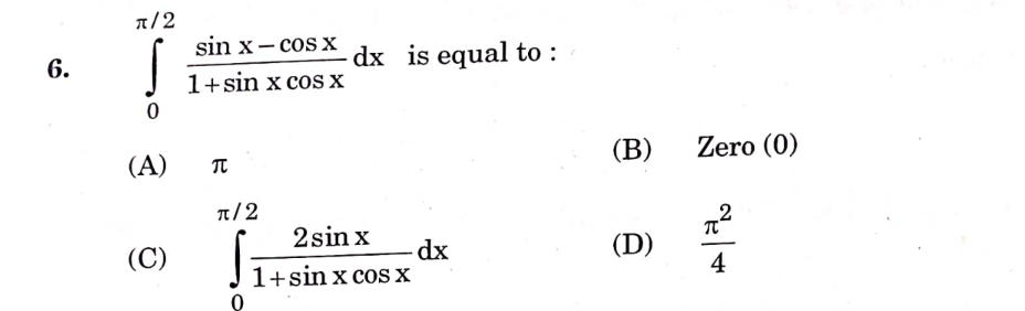 CBSE Class 12 Maths Answer Key 2024 for SET 1, 2, 3_6.1