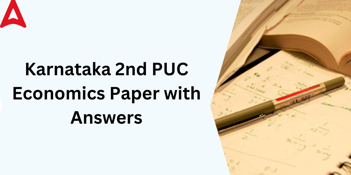 Karnataka 2nd PUC Economics Paper 2024