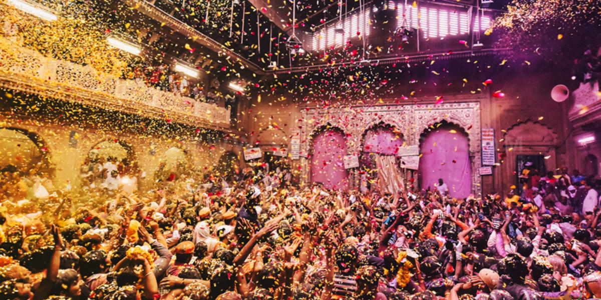 Holi in Vrindavan