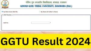 GGTU Result 2024