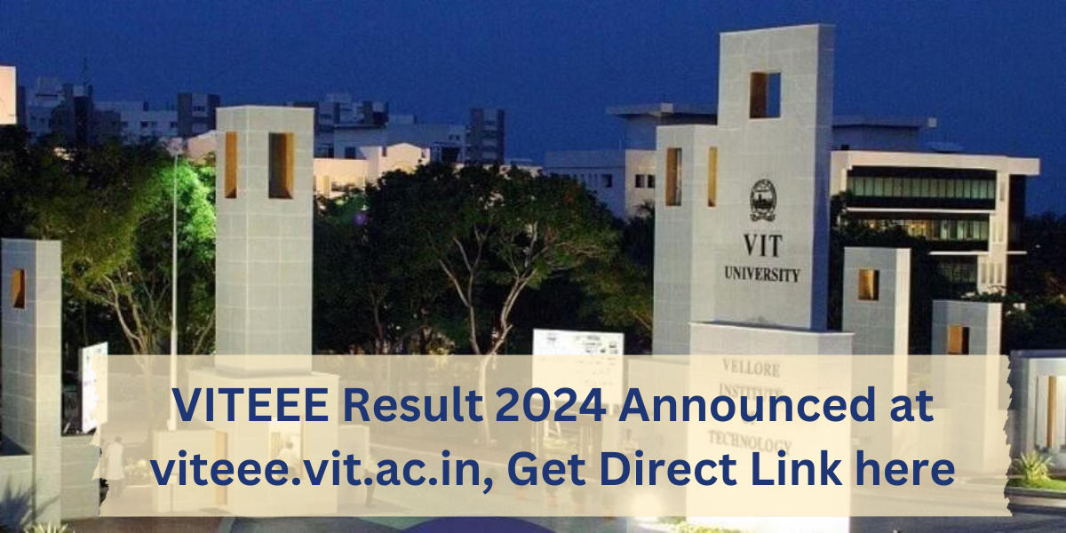 VITEEE Result 2024