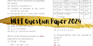 NEET 2024 Question Paper PDF Download with Answers