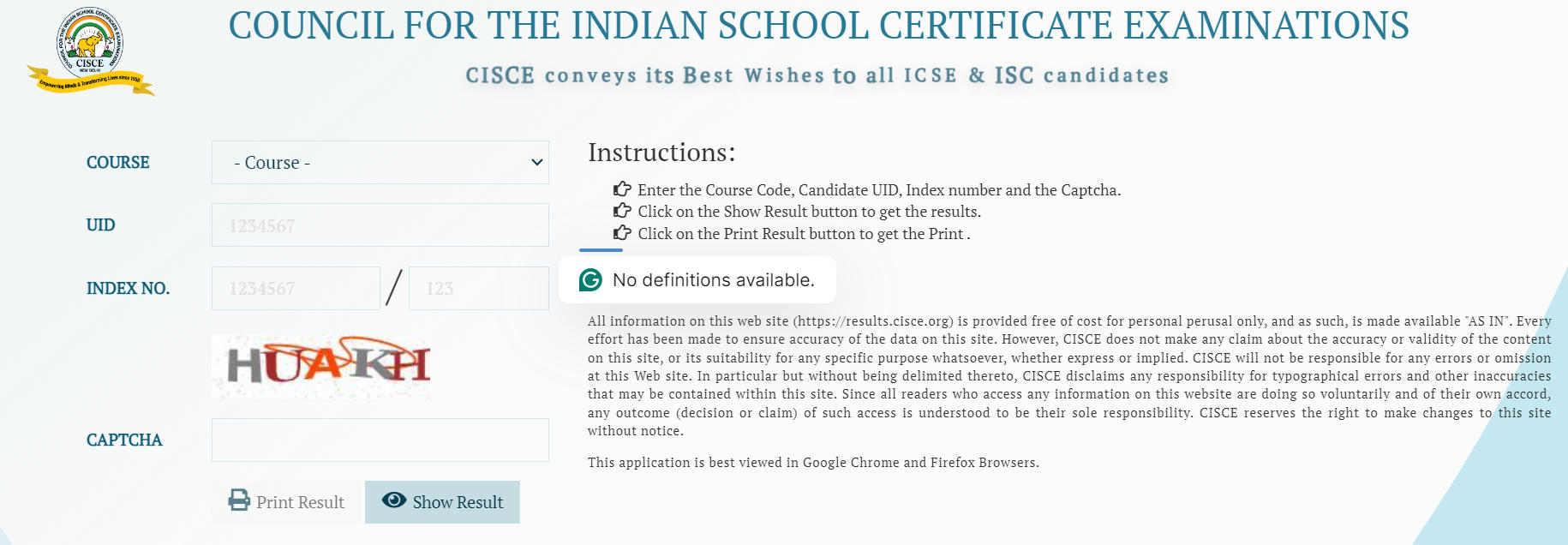 ICSE 10th Result 2024