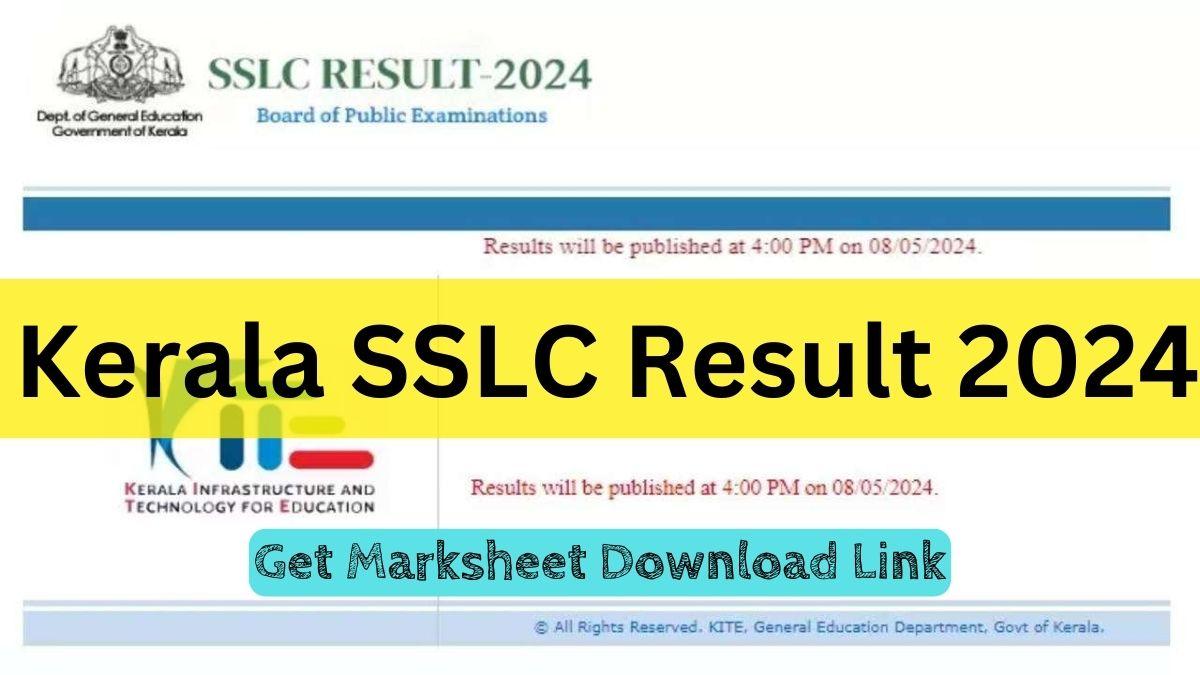 Kerala SSLC Result 2024