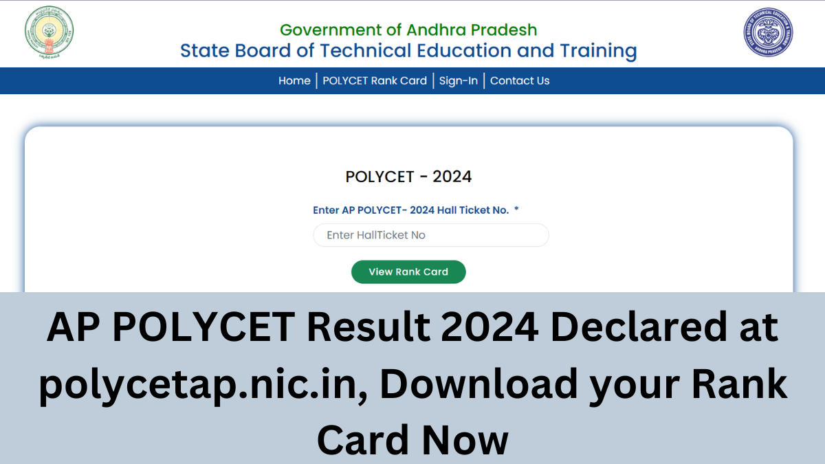 AP POLYCET Result 2024