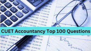 CUET accountancy important questions with answers