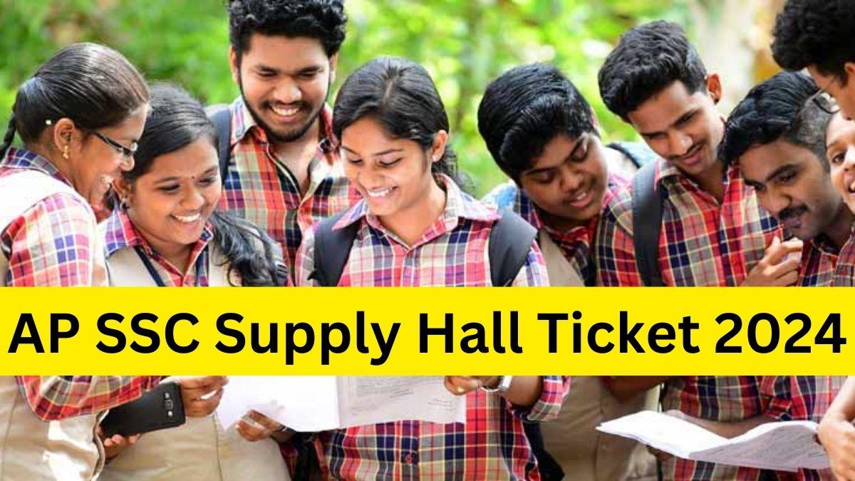 AP SSC Supply Hall Ticket 2024