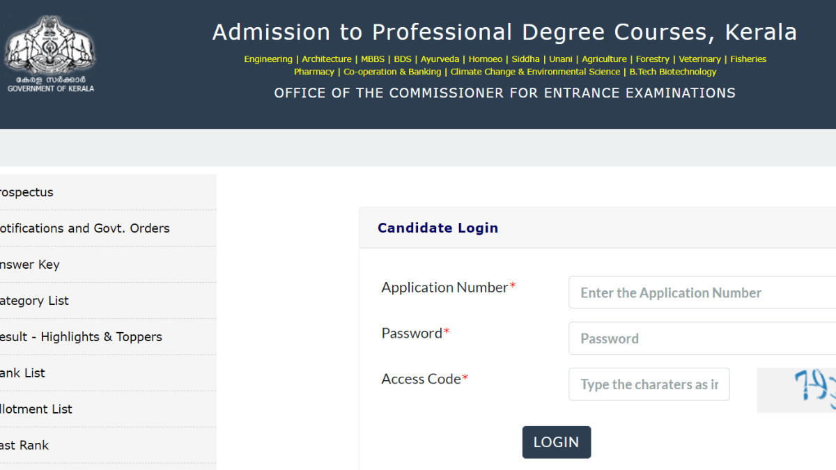 KEAM Admit Card 2024