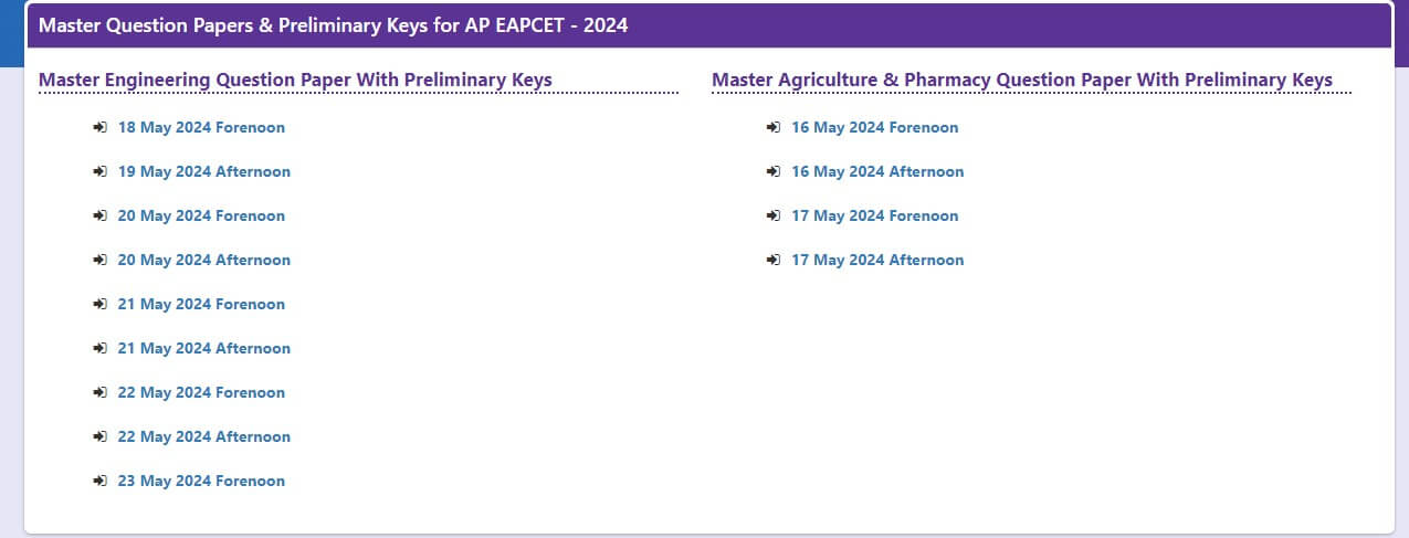 AP EAMCET Answer Key 2024 Out, Engineering, Agriculture, Pharmacy PDF Download_3.1