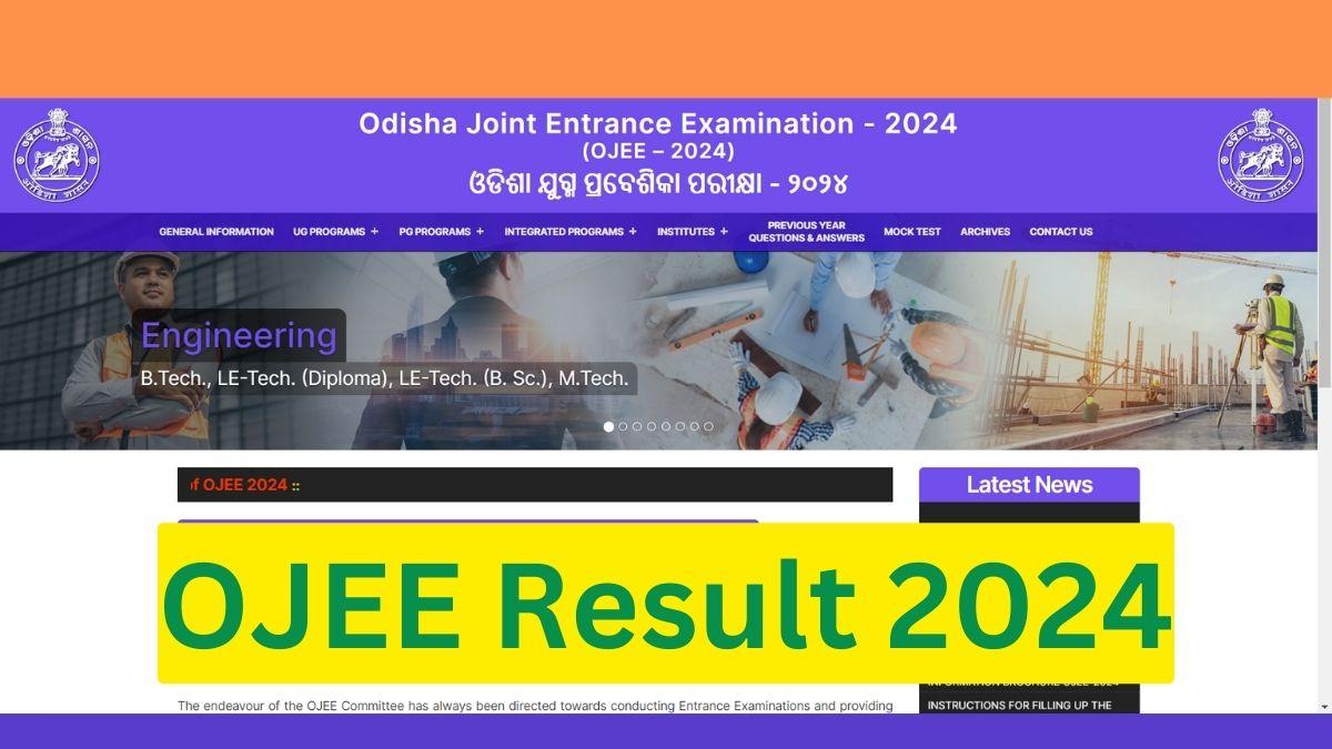 OJEE Result 2024