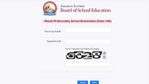 JKBOSE 10th Result 2024