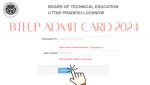 BTEUP Admit Card 2024 Out, Get UPBTE Odd Semester Hall Ticket Download Link