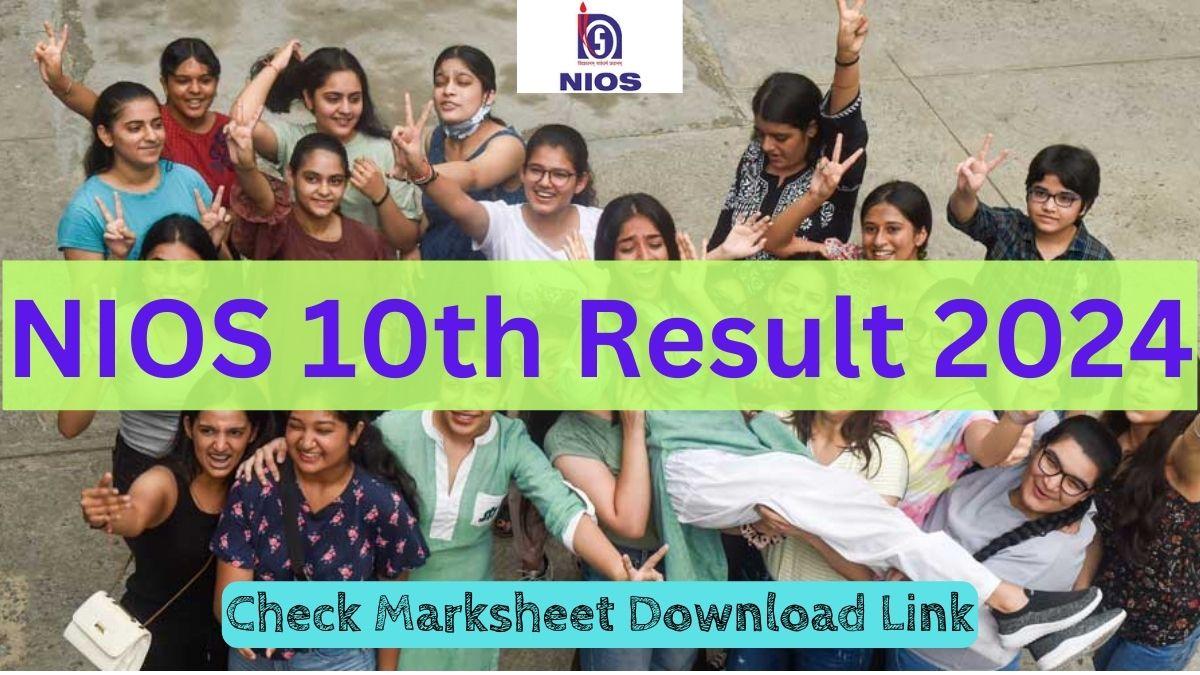 NIOS 10th Result 2024