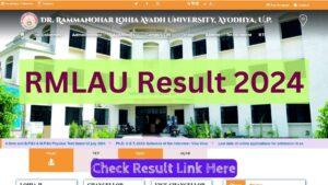 RMLAU Result 2024