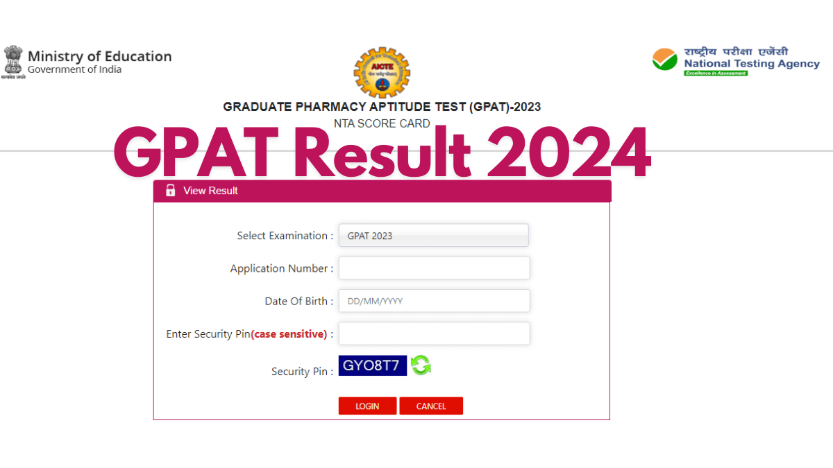 GPAT Result 2024