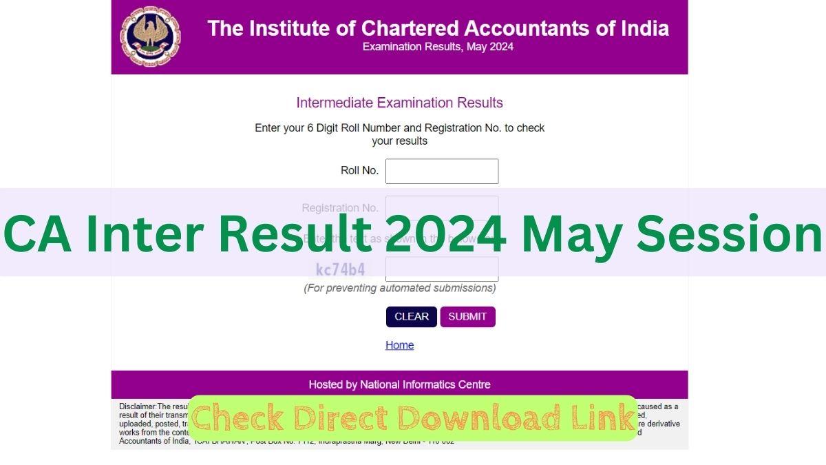 CA Inter Result 2024