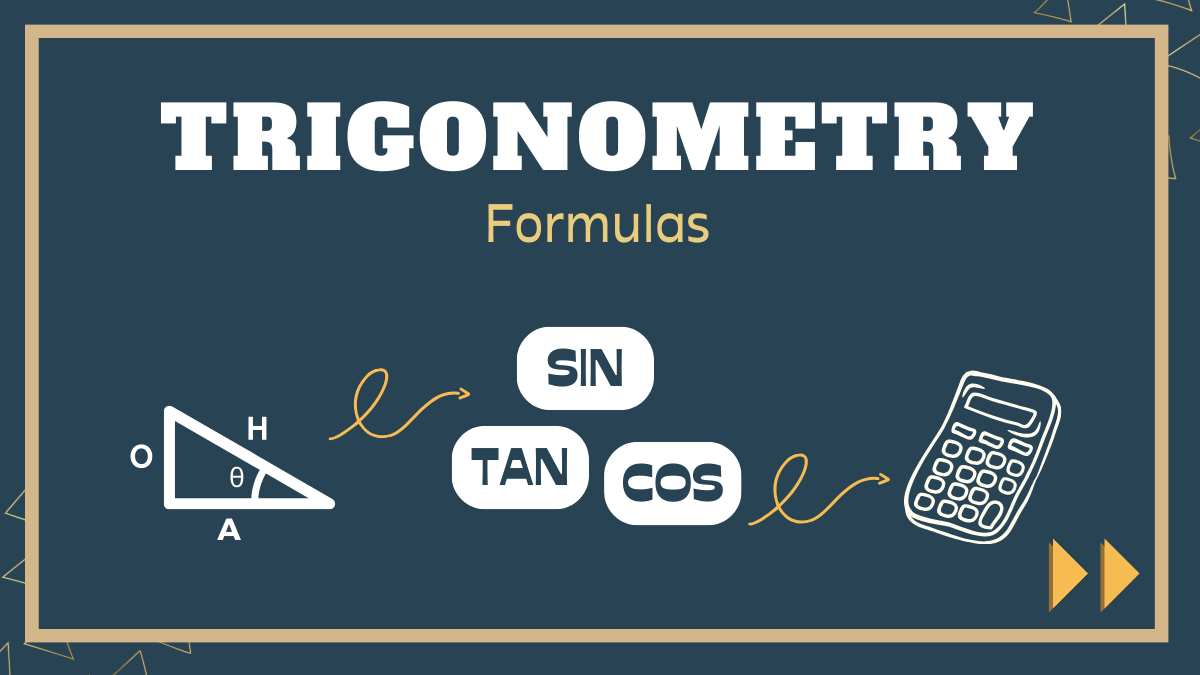 Trigonometry Formulas