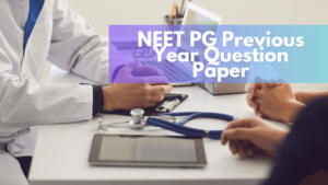 NEET PG Previous Year Question Paper