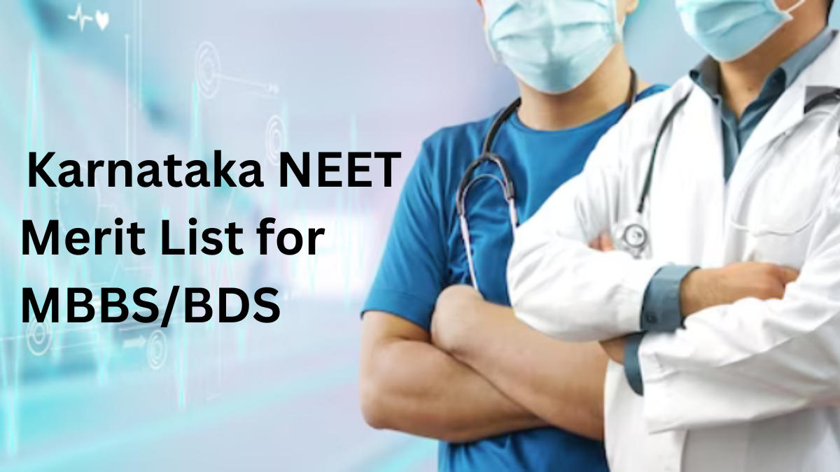 Karnataka NEET Merit List 2024