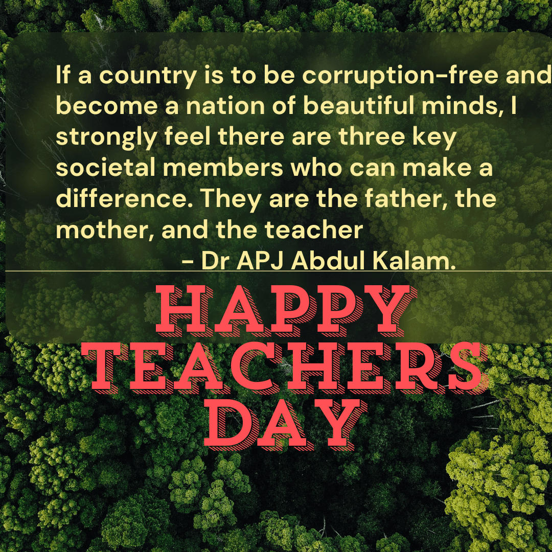 Happy Teachers Day