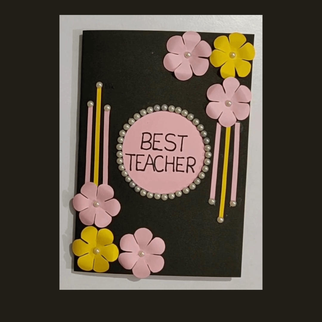 Happy Teachers day card