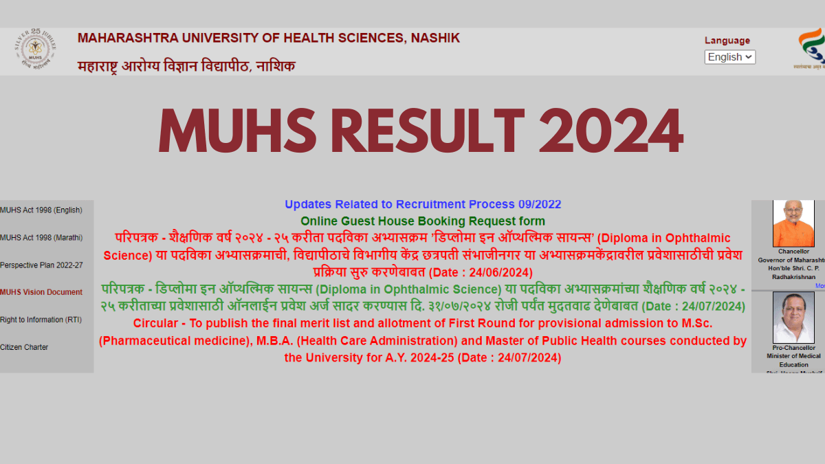 MUHS Result 2024