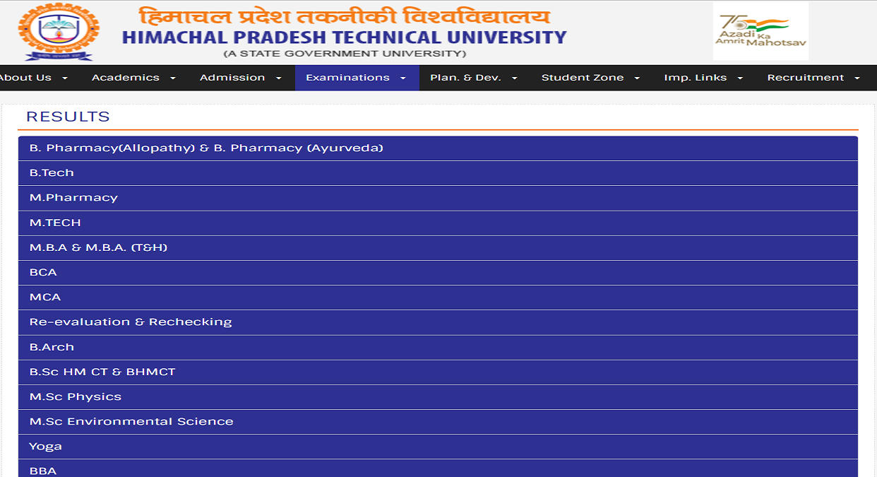 HIMTU Result 2024