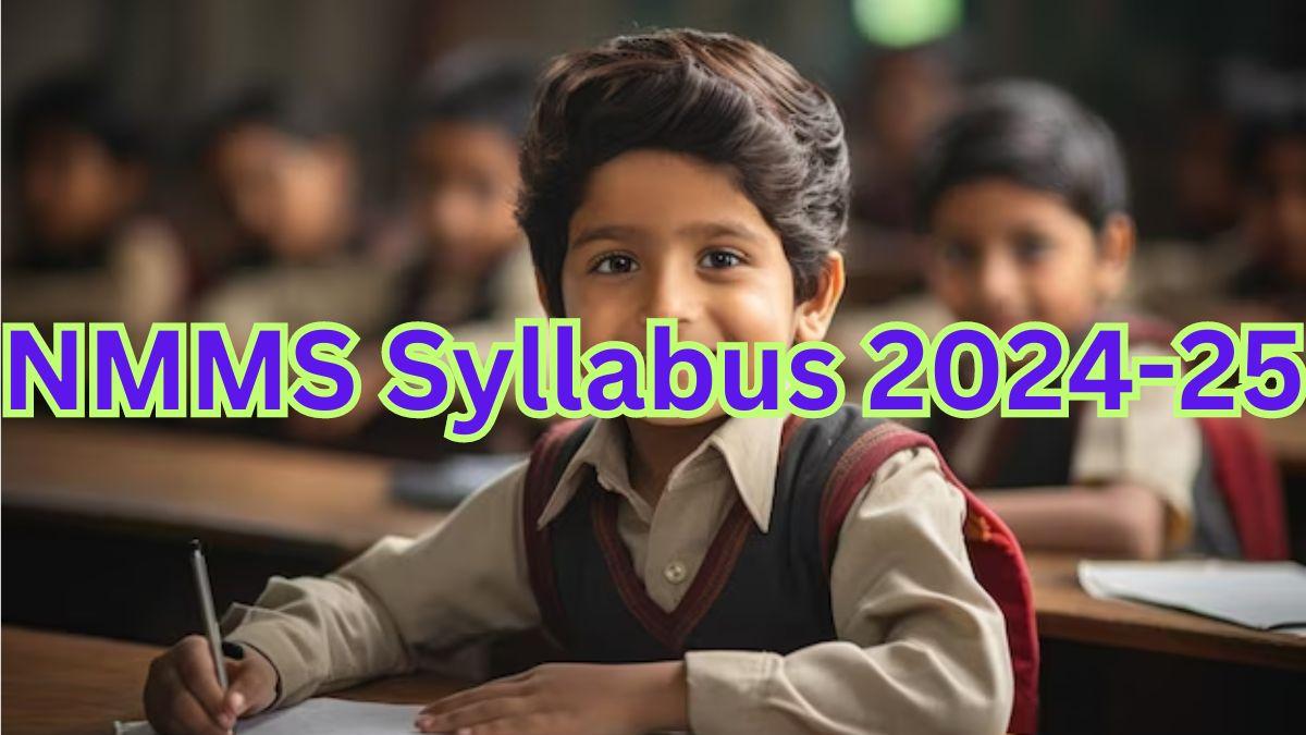 NMMS Syllabus 2024-25