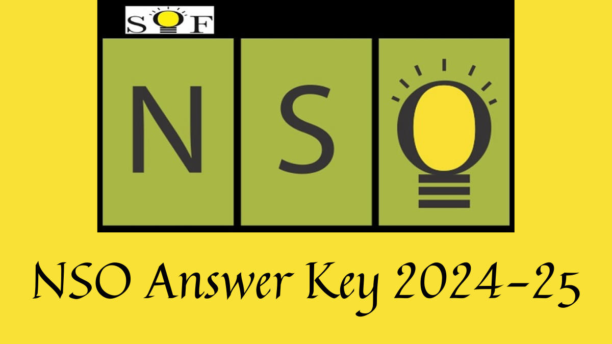 NSO Answer Key 2024-25