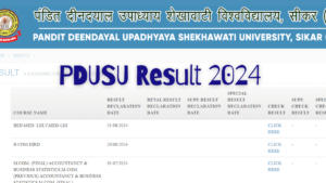 PDUSU Result 2024