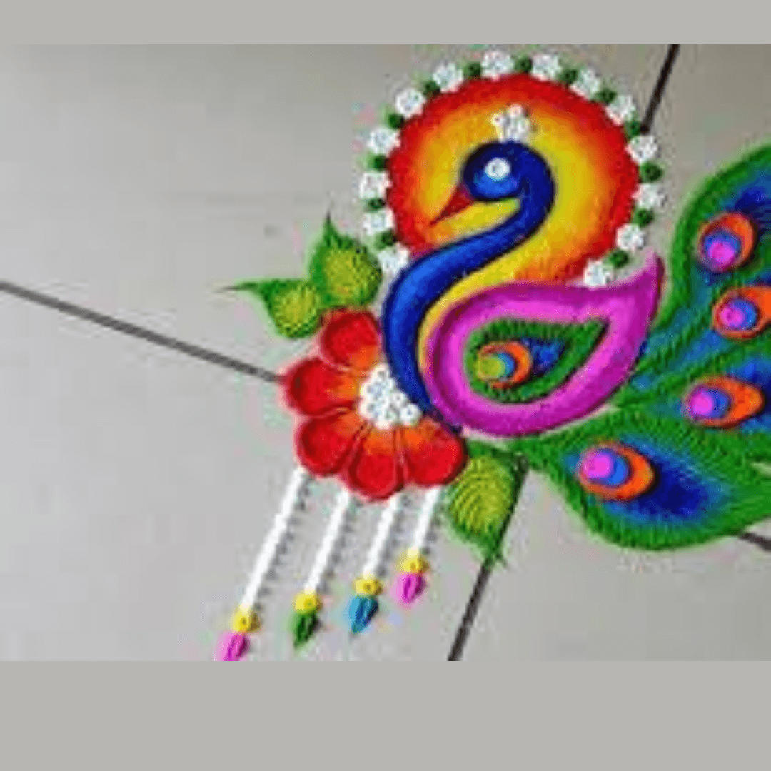 Diwali Rangoli Easy Design 2024: Simple Rangoli Designs for Competition with Message -_22.1