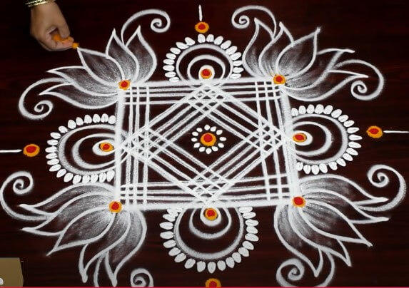 Diwali Rangoli Easy Design 2024: Simple Rangoli Designs for Competition with Message -_19.1