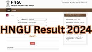 HNGU Result 2024 Out, Download 5th Semester UG and PG Marksheet Here