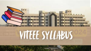 VITEEE Syllabus 2025