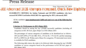 JEE Advanced 2025 Attempts Increased (1)