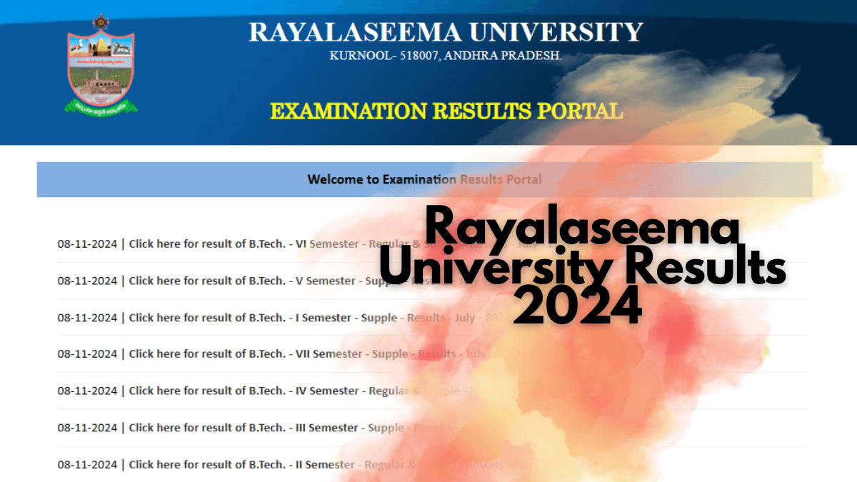 Rayalaseema University Results 2024 (1)