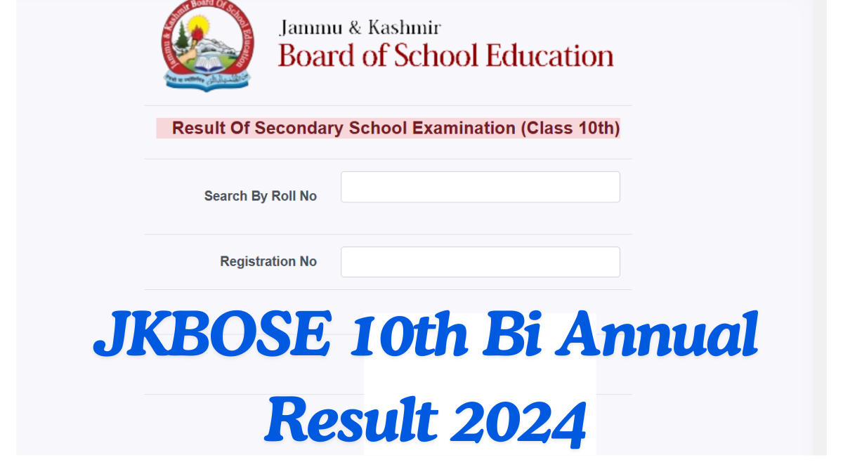 JKBOSE 10th Bi Annual Result 2024