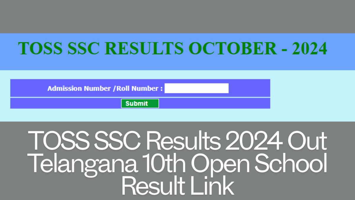 TOSS SSC Results 2024