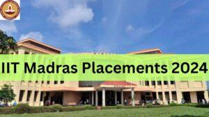 IIT Madras Placements