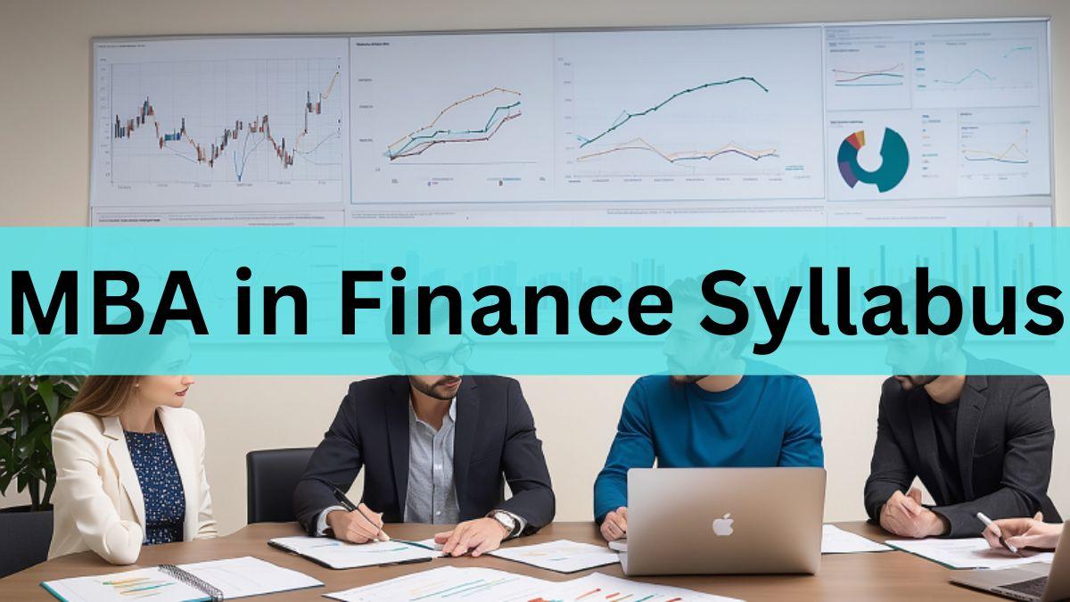 MBA in Finance Syllabus