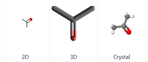 Structure of Propanone